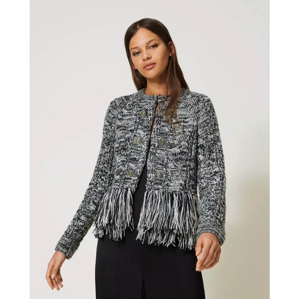 Twinset Damesblazer Gray Dames
