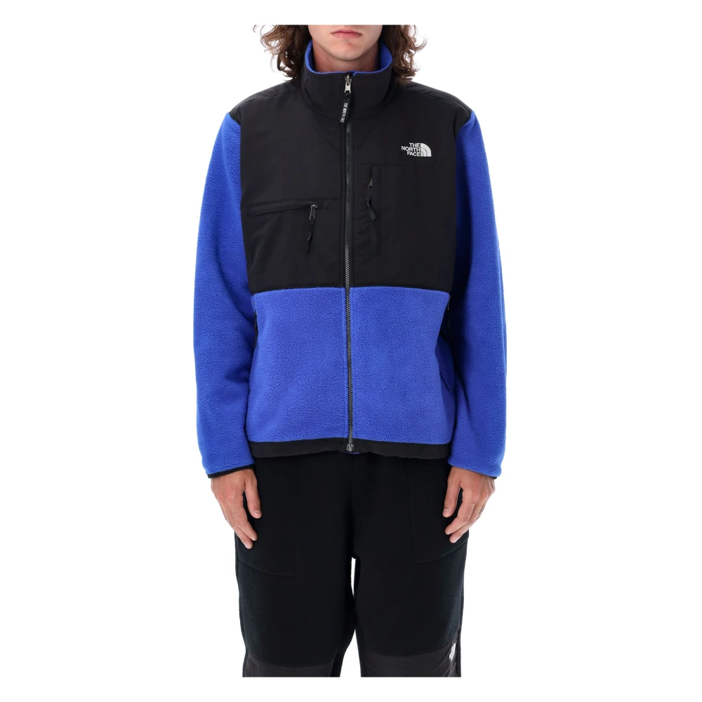 The North Face Retro Denali Jack Blauw Zwart Blue Heren