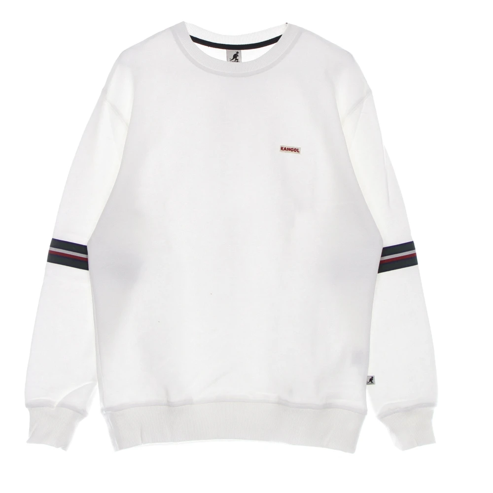 Kangol Heritage Lichtgewicht Crewneck Sweatshirt Off White Heren