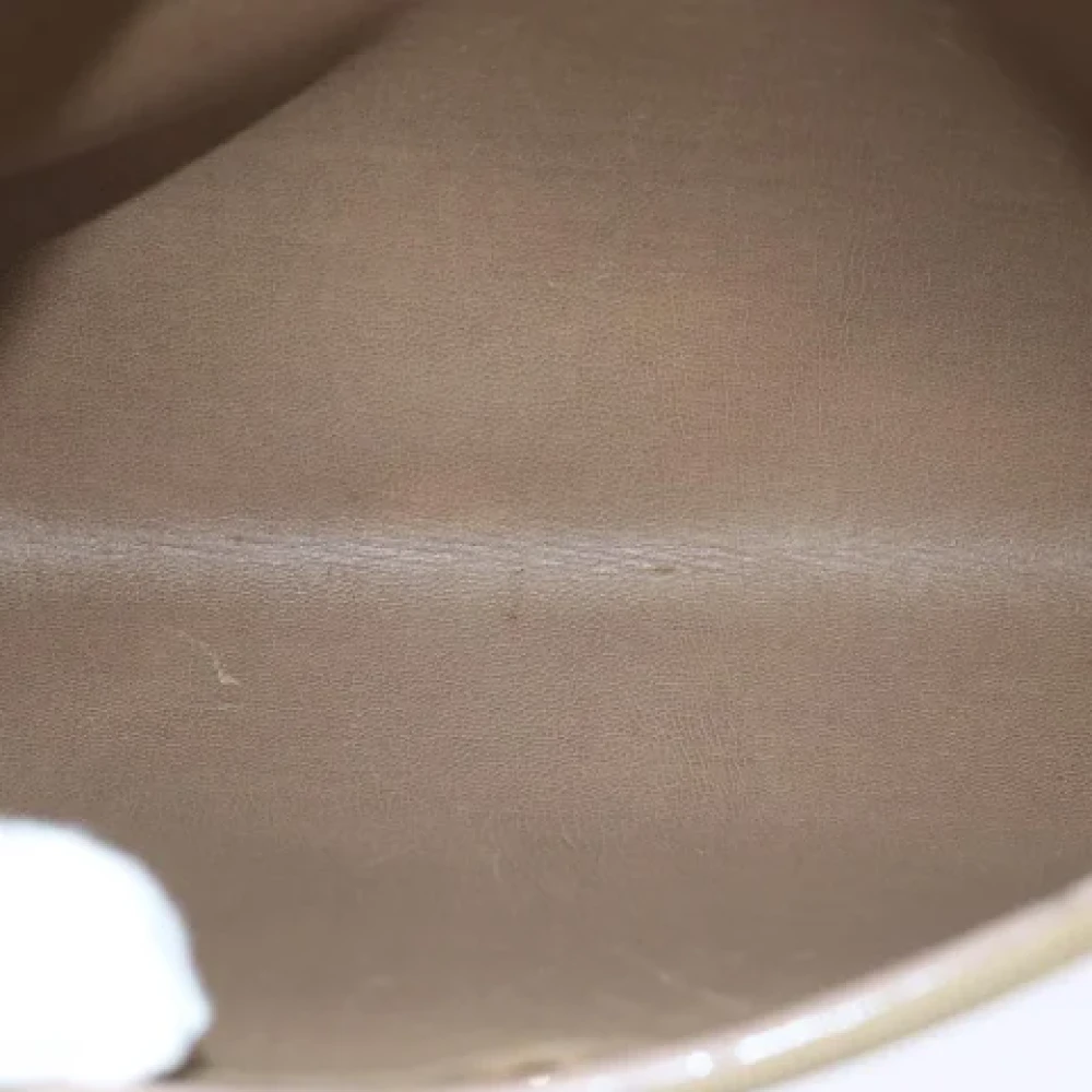 Dior Vintage Pre-owned Canvas clutches Beige Dames