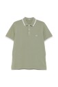 polo-vert-manches-courtes