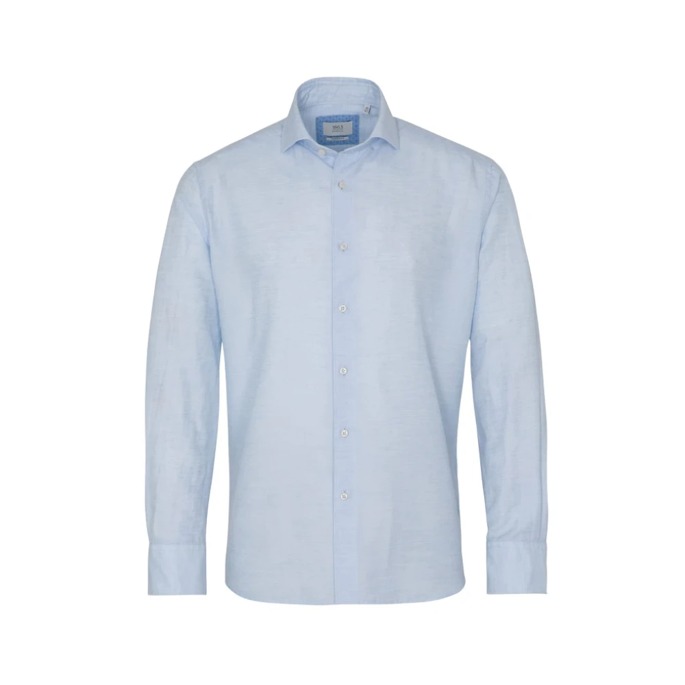 Eterna Casual Overhemd Lange Mouw Blue Heren