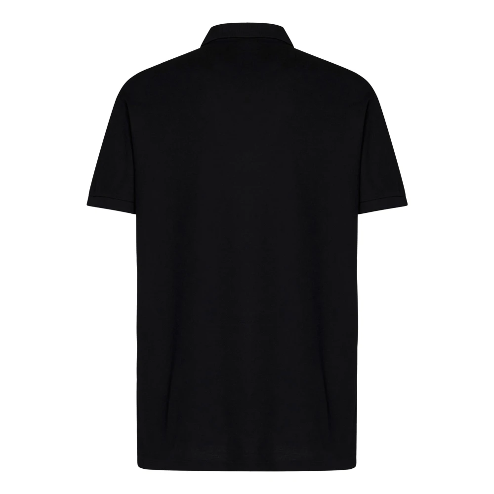Dsquared2 Zwart Slim-Fit Poloshirt met Logo Black Heren