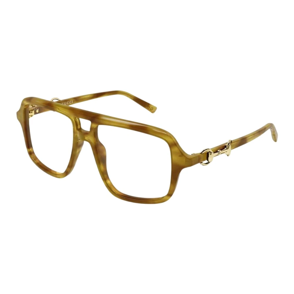 Gucci Women's Brown Navigator Frame Sunglasses - Glasses - 55 Mm - Accessories