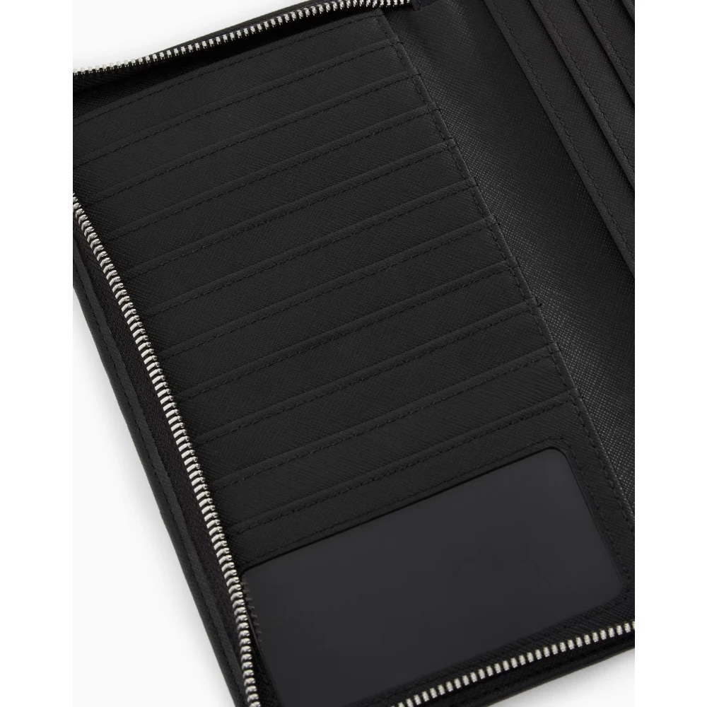 Emporio Armani Zwarte Beauty Case Organizer Black Heren