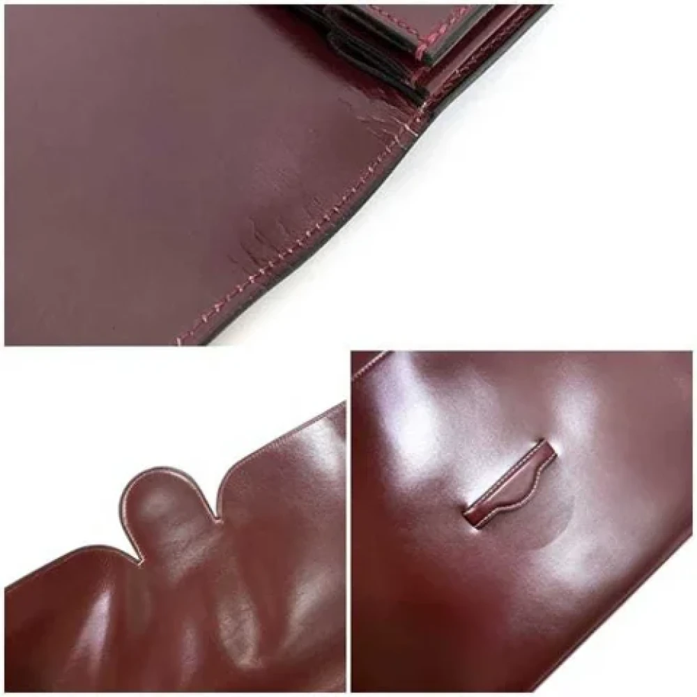 Hermès Vintage Pre-owned Fabric clutches Brown Dames