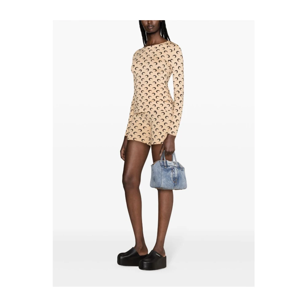 Marine Serre Sweatshirts Beige Dames