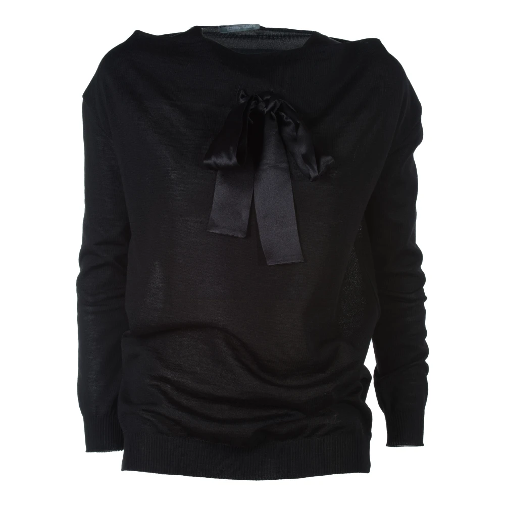Alberta Ferretti Women's Black Jumper For Stylish Look