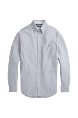 slim-fit-oxford-shirt-grijs