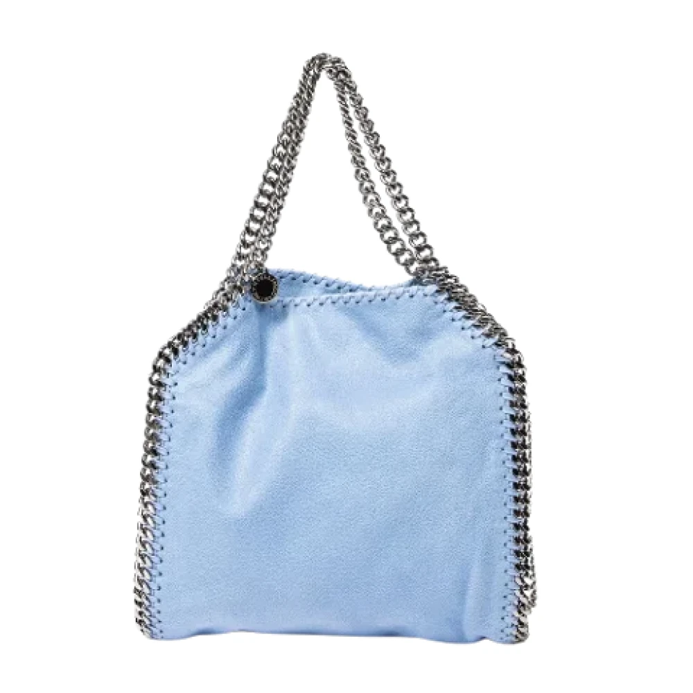 Stella McCartney Pre-owned Canvas shoulder-bags Blue Dames