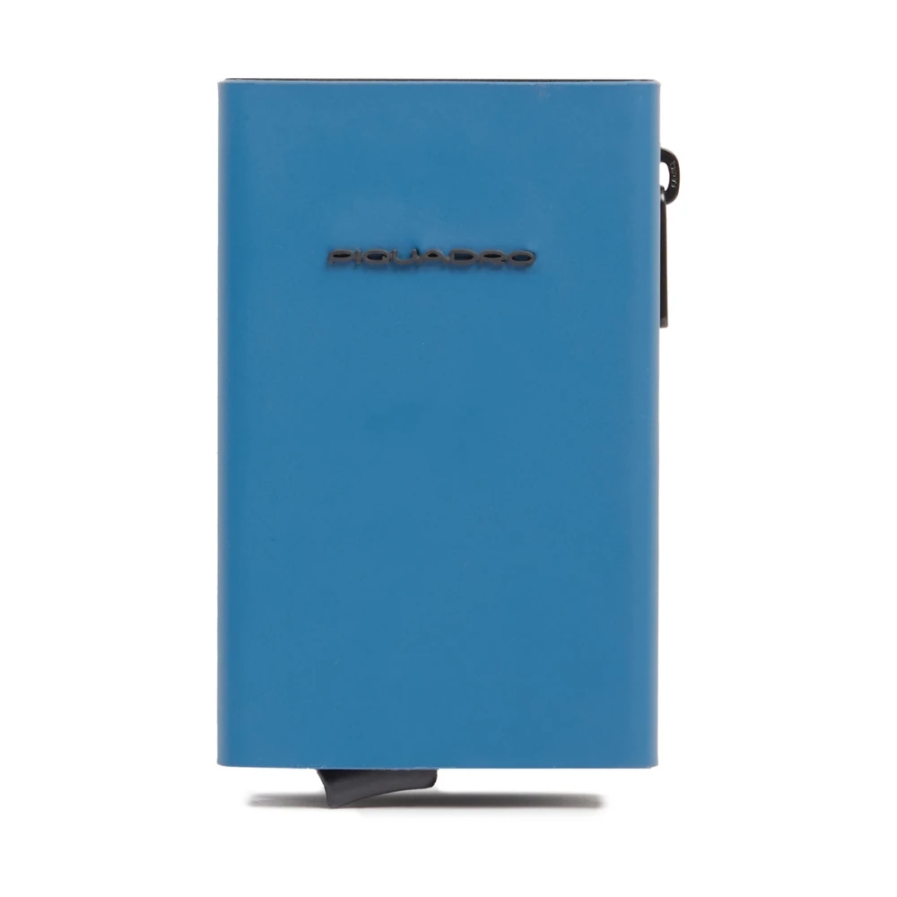 Piquadro Homme Bleu Accessoires, Taille: One Size Portefeuille Pop-Up Avec Poche À Monnaie