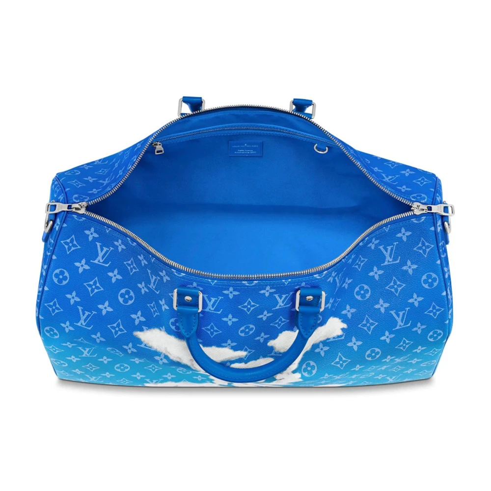 Louis Vuitton Wolken Bandouliere Reistas Blue Heren