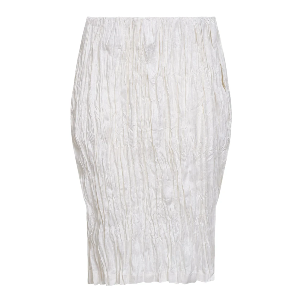 Totême Pencil Skirt - Female - Pencil Skirts - White - S - Skirts