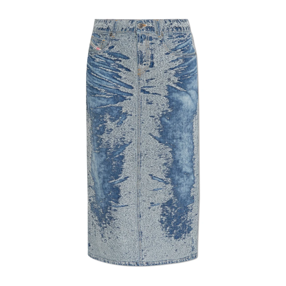 Diesel Rok De-Skye-S Blue Dames