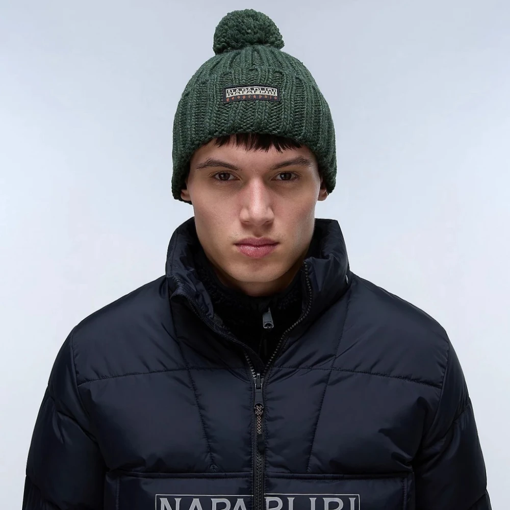 Napapijri Groene Urban Beanies Green Heren