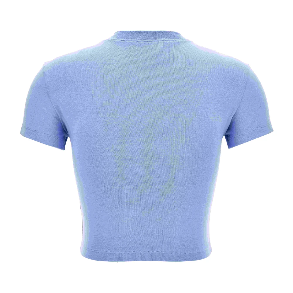 Versace Jeans Couture Stijlvolle T-shirts en Polos Blue Dames