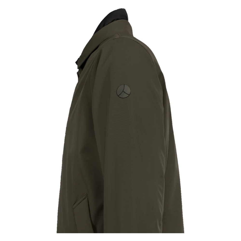 People of Shibuya Technische trenchcoat met Primaloft-isolatie Green Heren