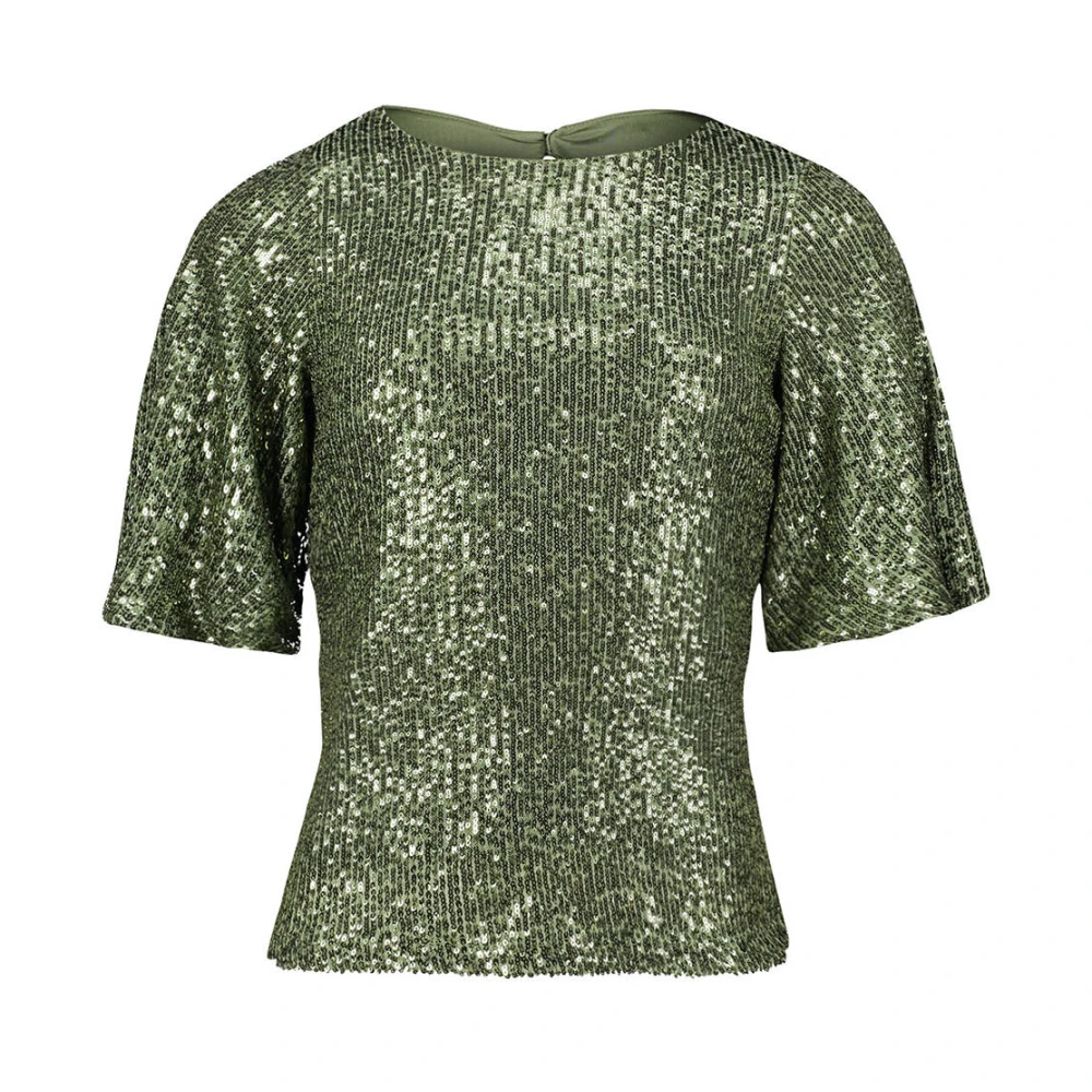 Vera Mont Korte Mouw T-shirt Green Dames