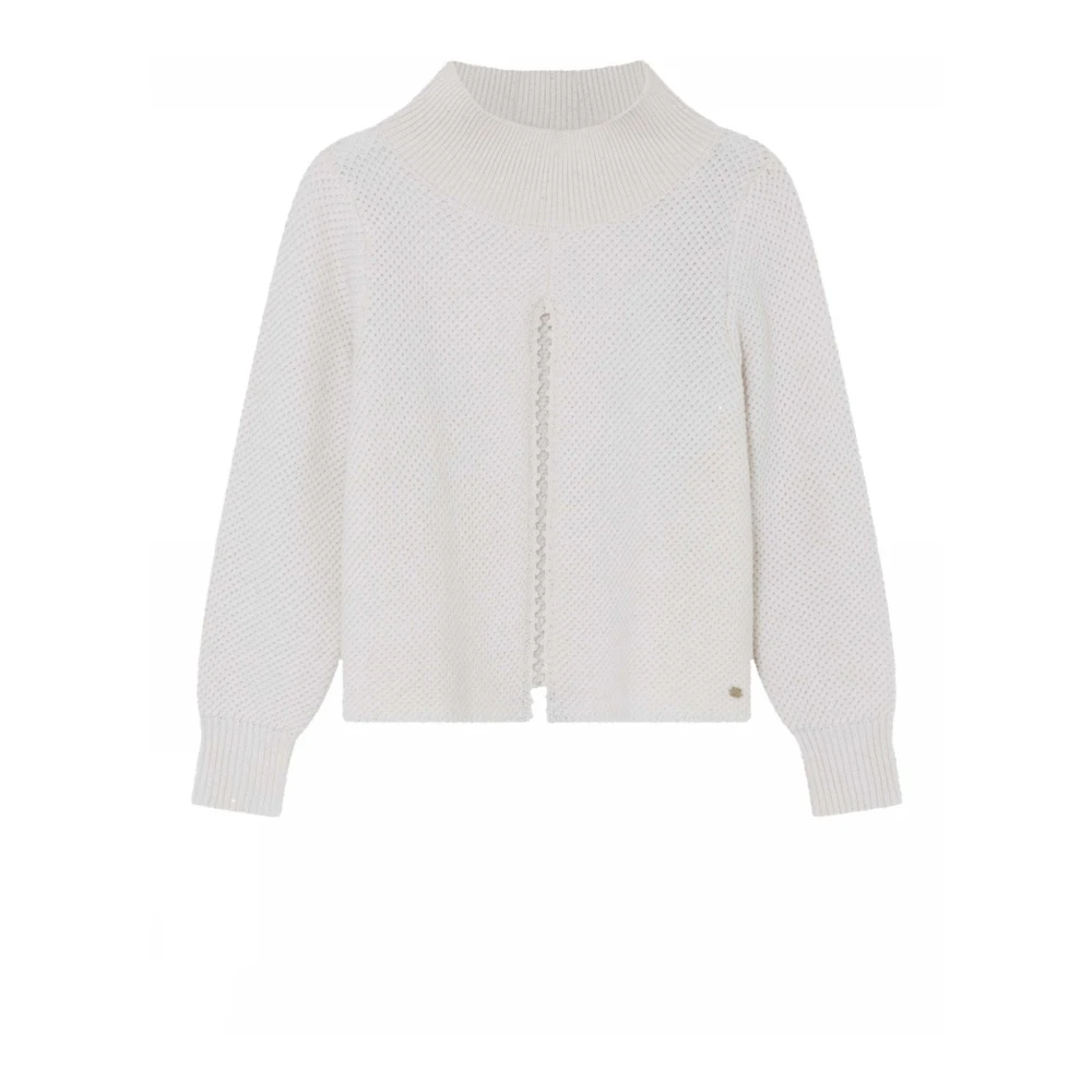 Gustav Women's Gray Round-Neck Knitwear - Round-Neck Knitwear - Xl - Knitwear