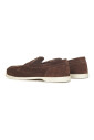 chaussures-plates-marron-daim-bout-rond