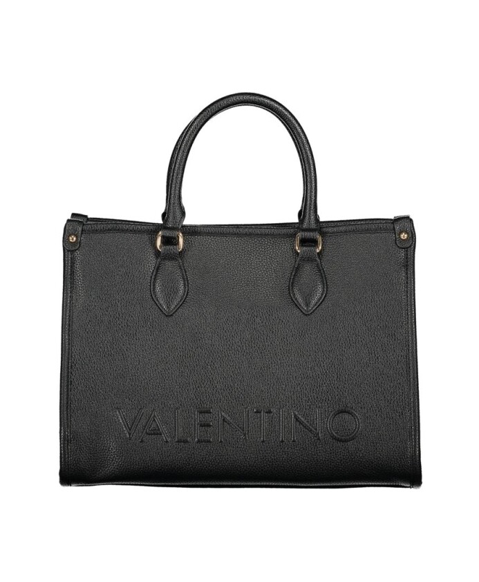 black-polyethylene-handbag-with-shoulder-strap