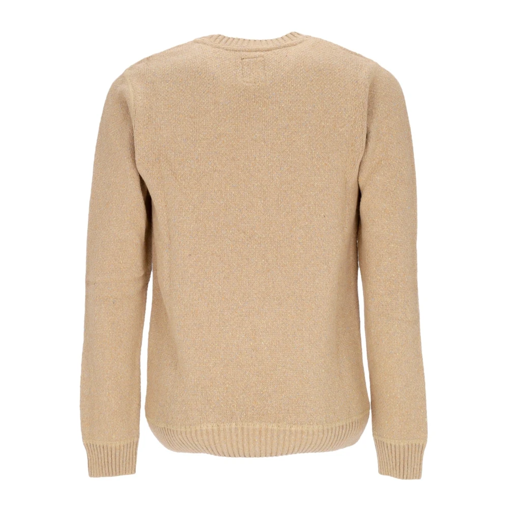 Element Zachte Pasvorm Crewneck Sweater Kameel Brown Heren