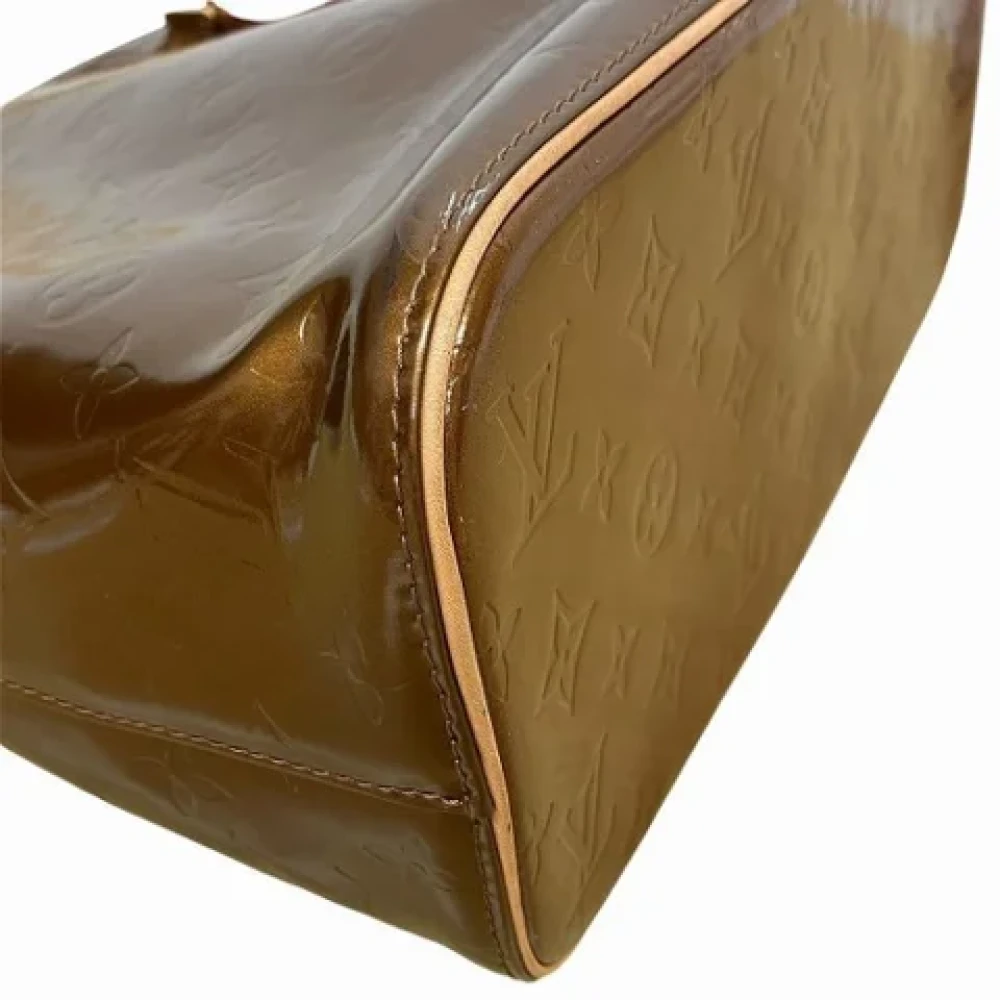 Louis Vuitton Vintage Pre-owned Leather shoulder-bags Yellow Dames