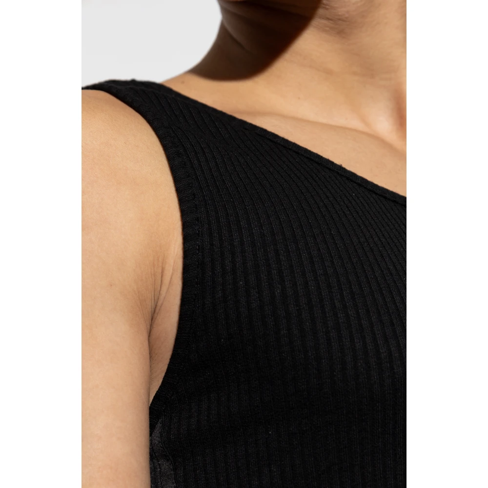 Moschino Mouwloze top uit de ondergoedlijn Black Heren