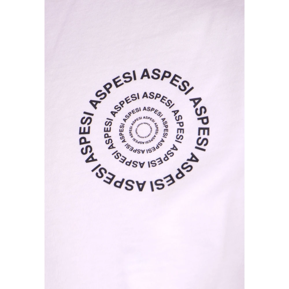 Aspesi Basis Dames T-shirt White Dames