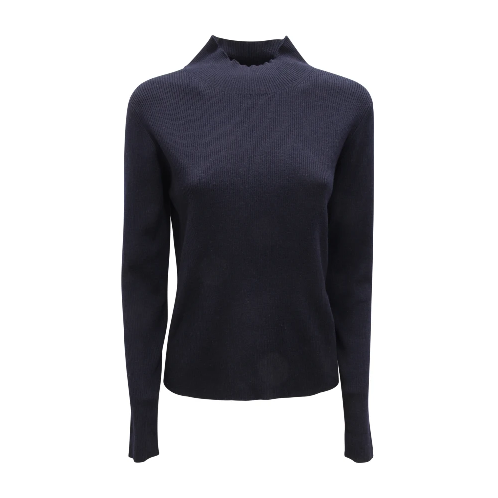 Max Mara Blue Maglione Lupetto Weekend Wo Jumper - Female - Turtlenecks - Xl - Knitwear