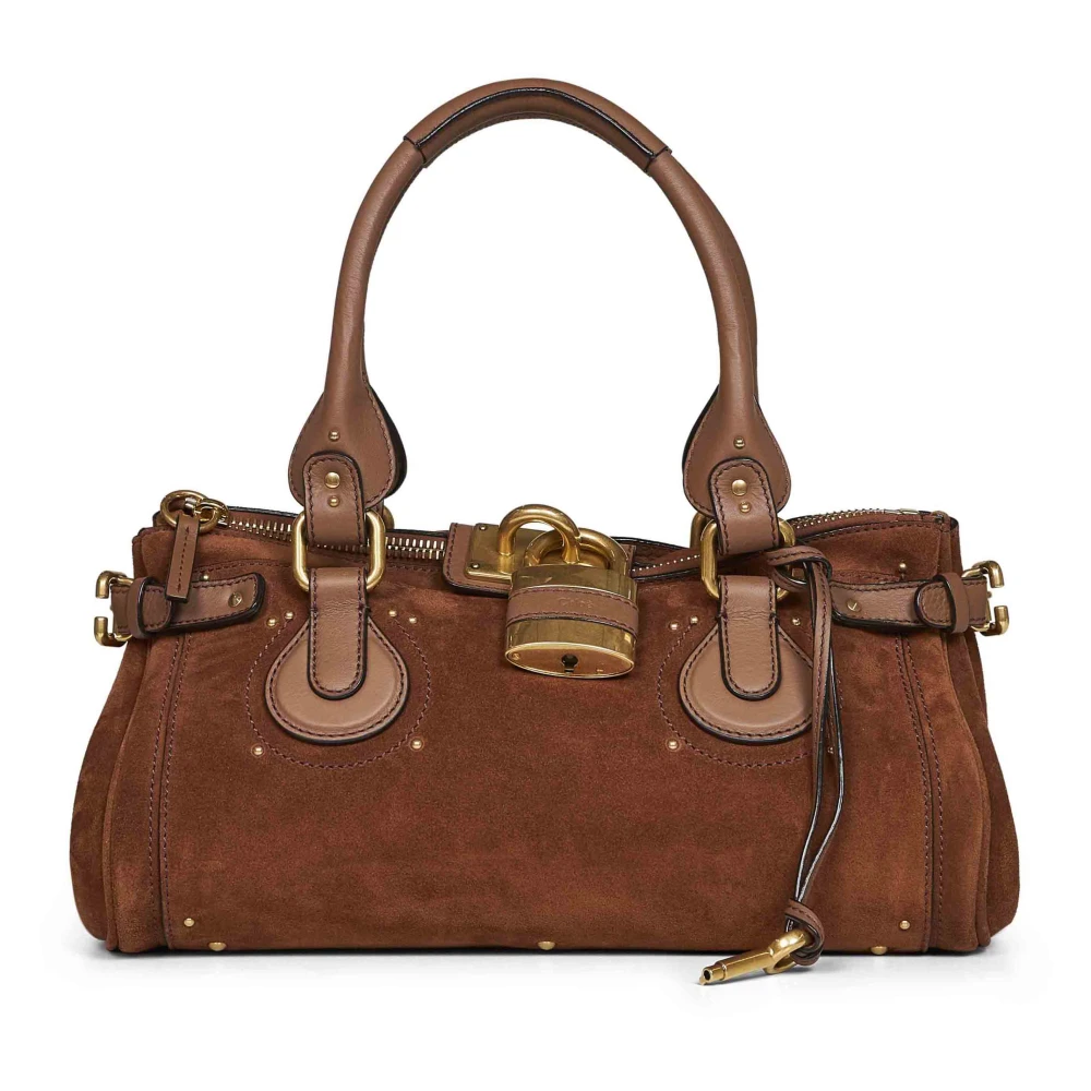 Chloé Brown Paddington Bag - Female - Handbags - One Size - Bags