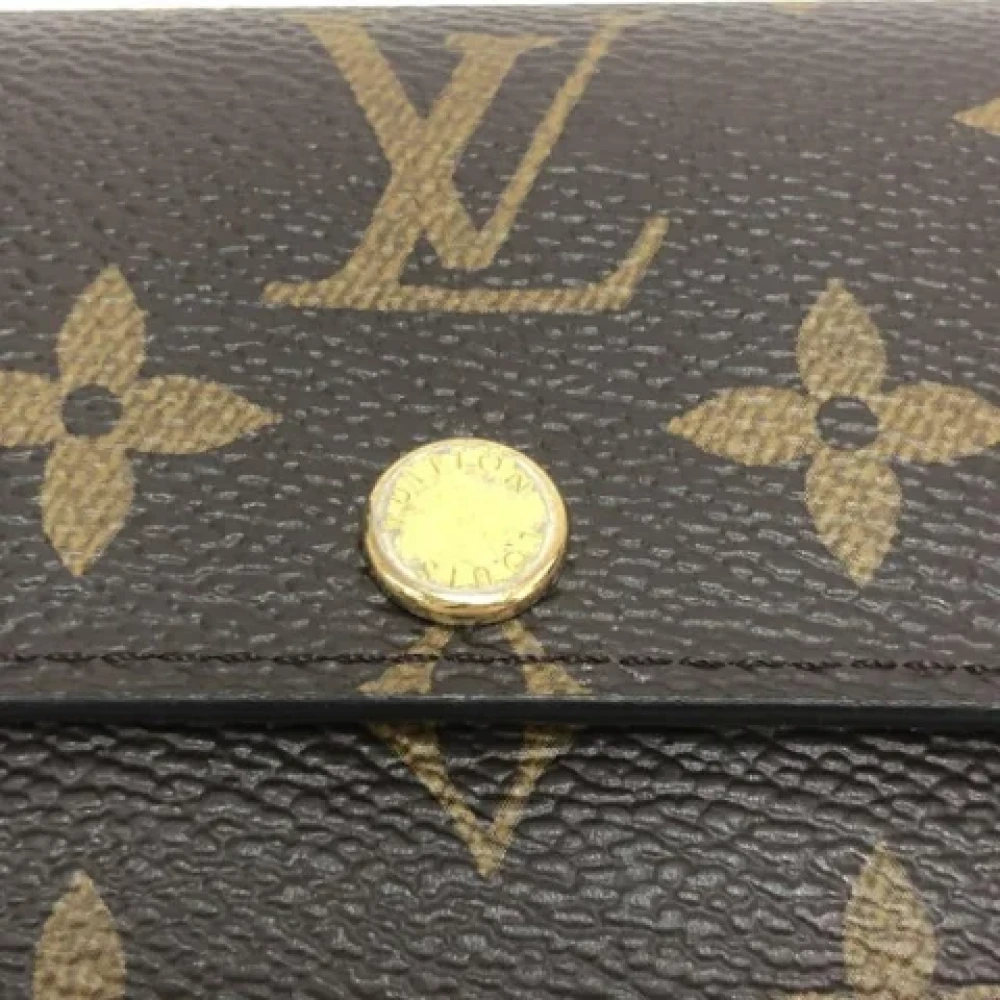 Louis Vuitton Vintage Pre-owned Canvas key-holders Brown Dames
