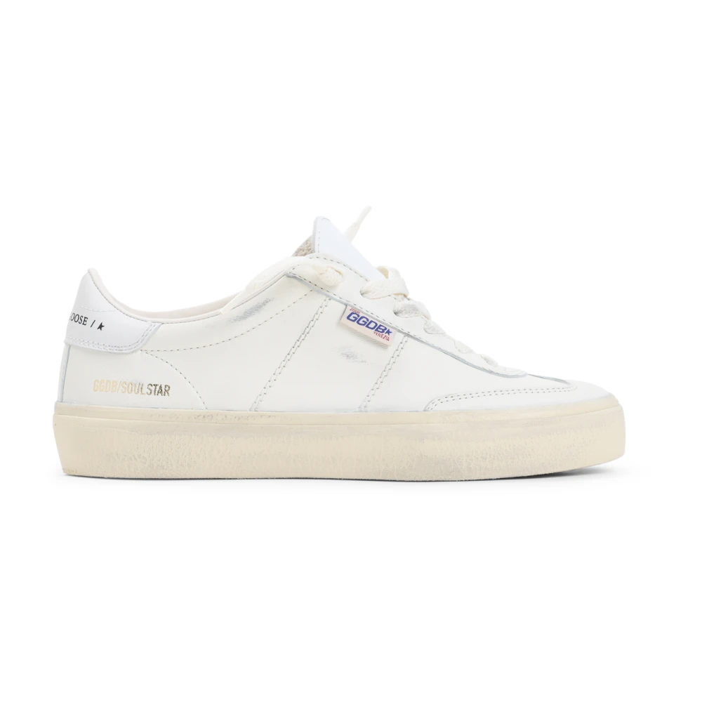 Golden Goose Women's White/Golden Soulstar Sneakers