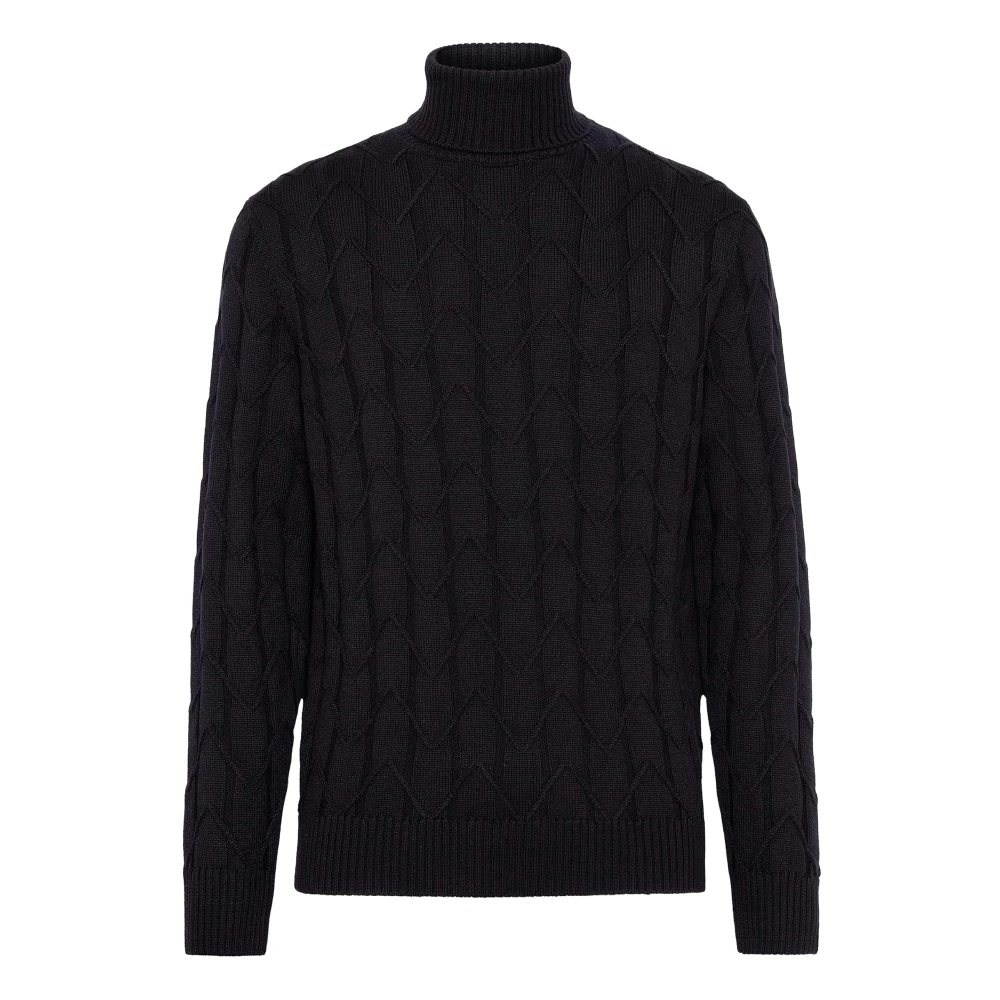 Boggi Milano Polokraagtrui Blue Heren