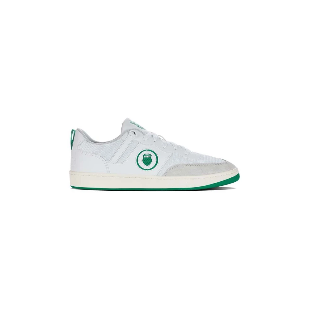 K-Swiss Bianco Scarpe Da Basket K-Varsity - Immagine 2
