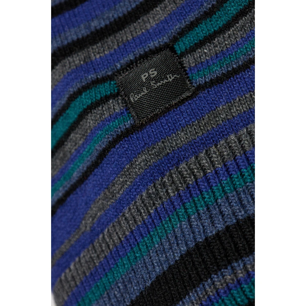 PS By Paul Smith Trui met gestreept patroon Blue Heren