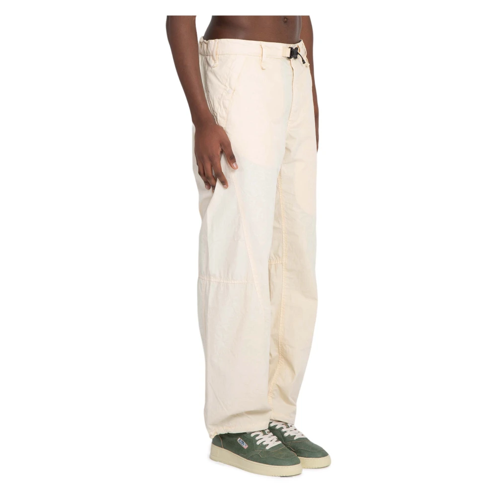 C.P. Company Losse Utility Broek in Micro Reps Beige Heren