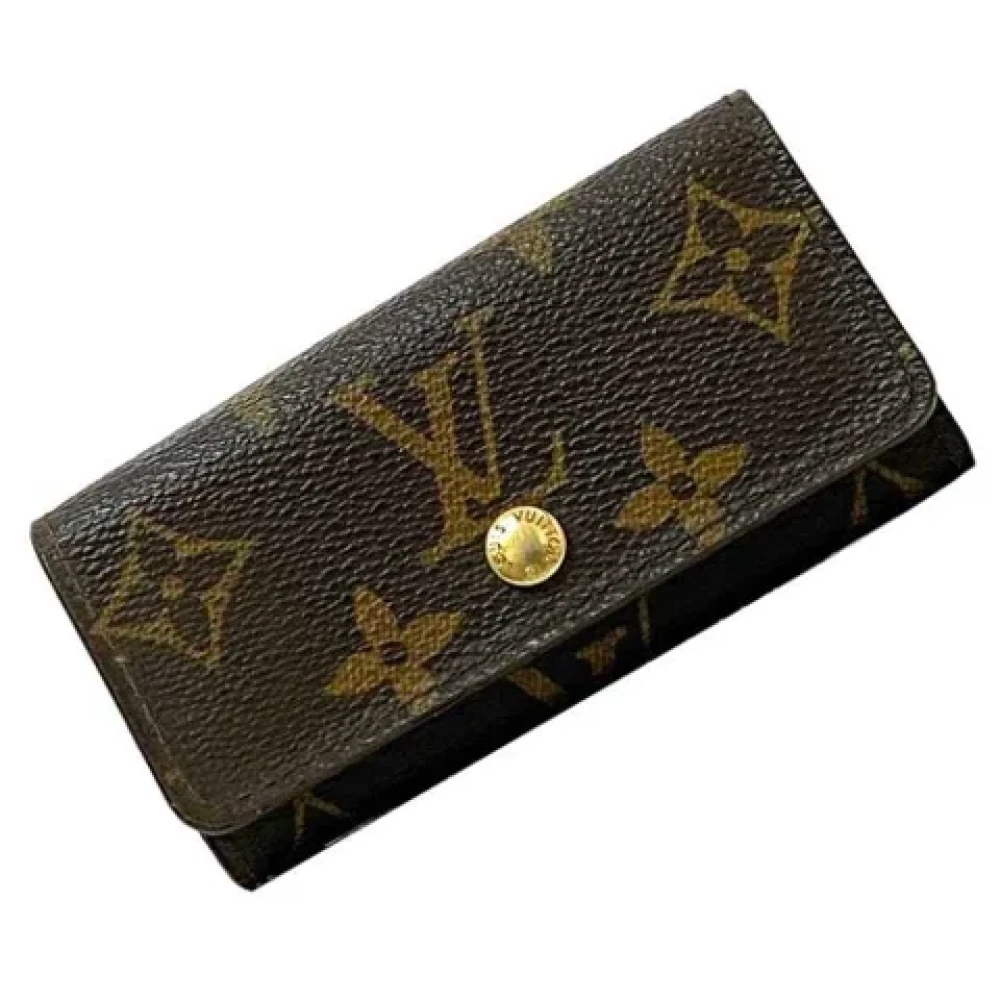Louis Vuitton Vintage Pre-owned Canvas key-holders Brown Unisex