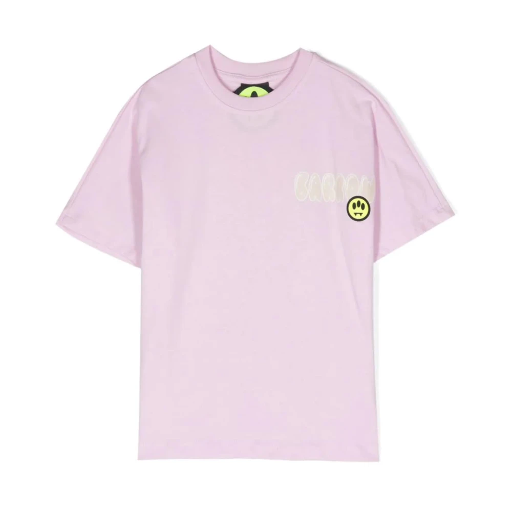 Barrow Rosa Lavendel Jersey T-Shirt Pink, Unisex