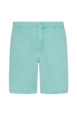 Mineral Dye Linen Bermuda Shorts