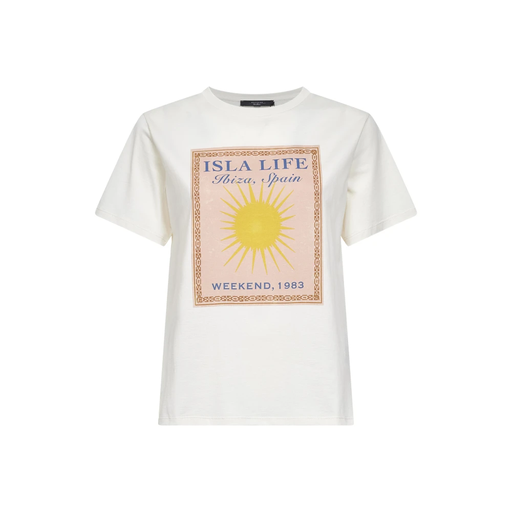 Weekend Max Mara Women's Beige Max Mara Weekend T-Shirts And Polos - T-Shirts - M - Tops
