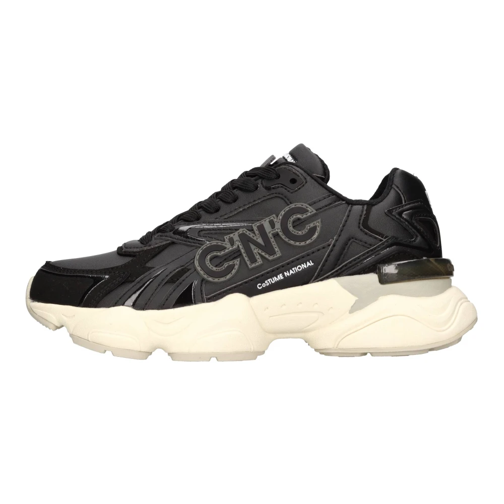 Costume National Suede Sneakers Dames Schoenen Zwart