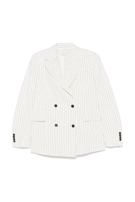Randig Dubbelknäppt Blazer