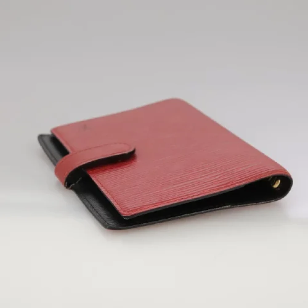 Louis Vuitton Vintage Pre-owned Canvas home-office Red Dames