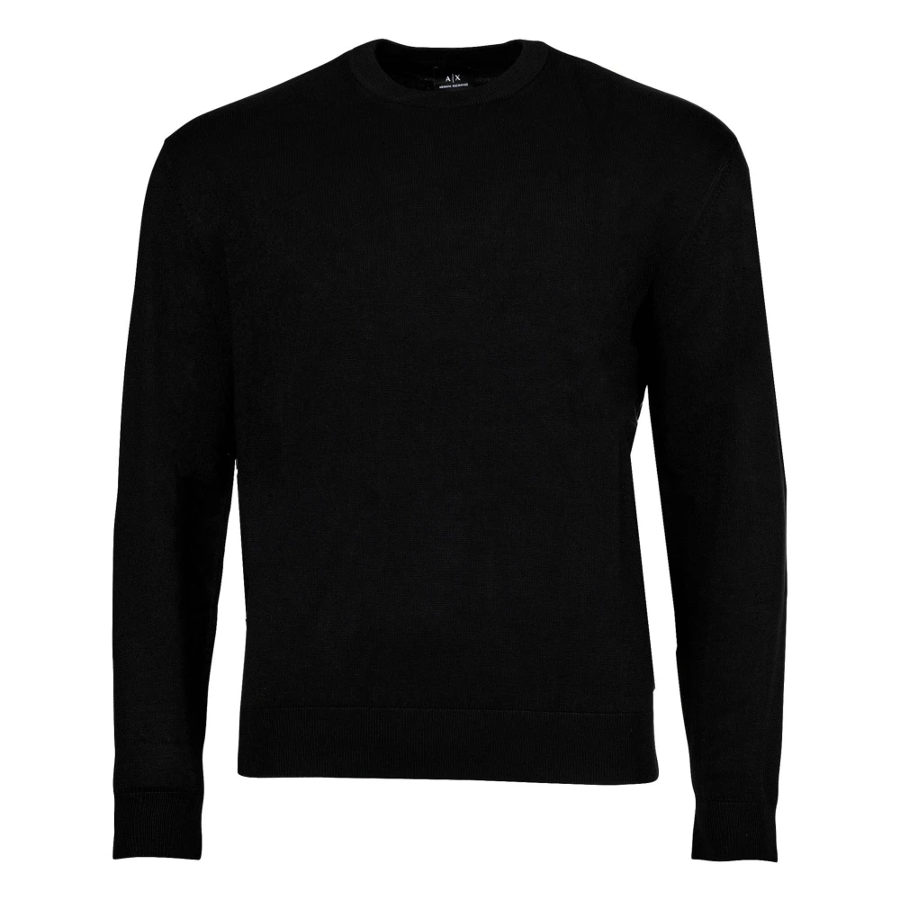 Armani Exchange Herren Schwarz Strickwaren, K, Xlgröße:
