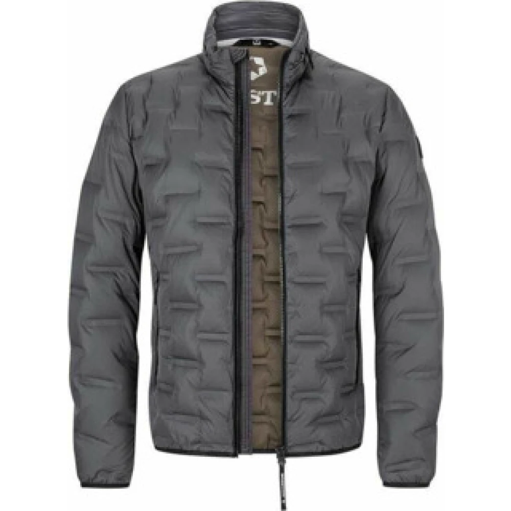 Milestone Warme Winter Pufferjas Gray Heren
