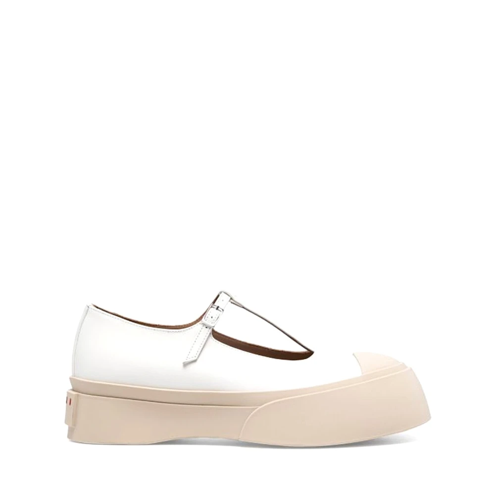 Marni Women's White Stylish Scarpa Shoes For You - Flat Shoes - 5 Uk- Shoes