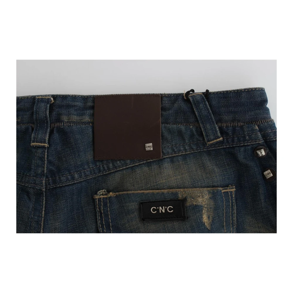 Costume National Slim-fit Jeans Blue Dames