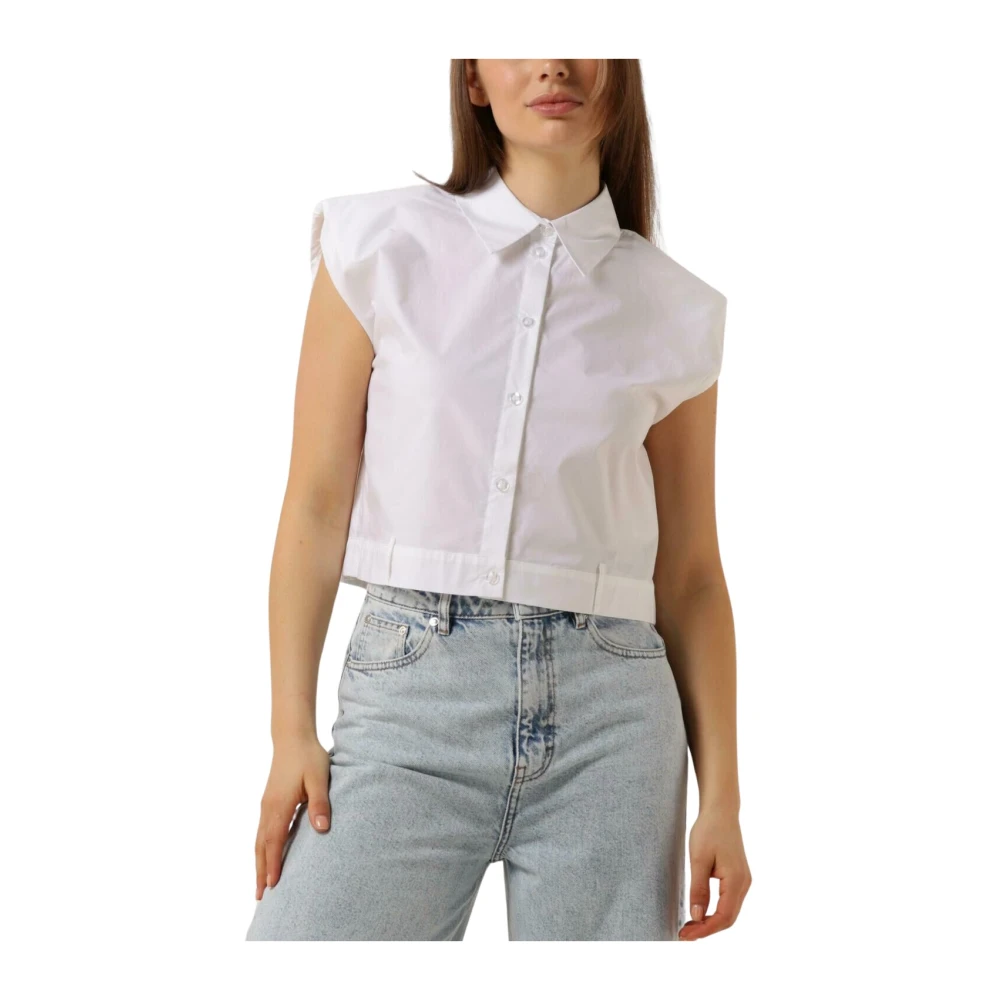 Gestuz Lionessgz SL Blouse White Dames