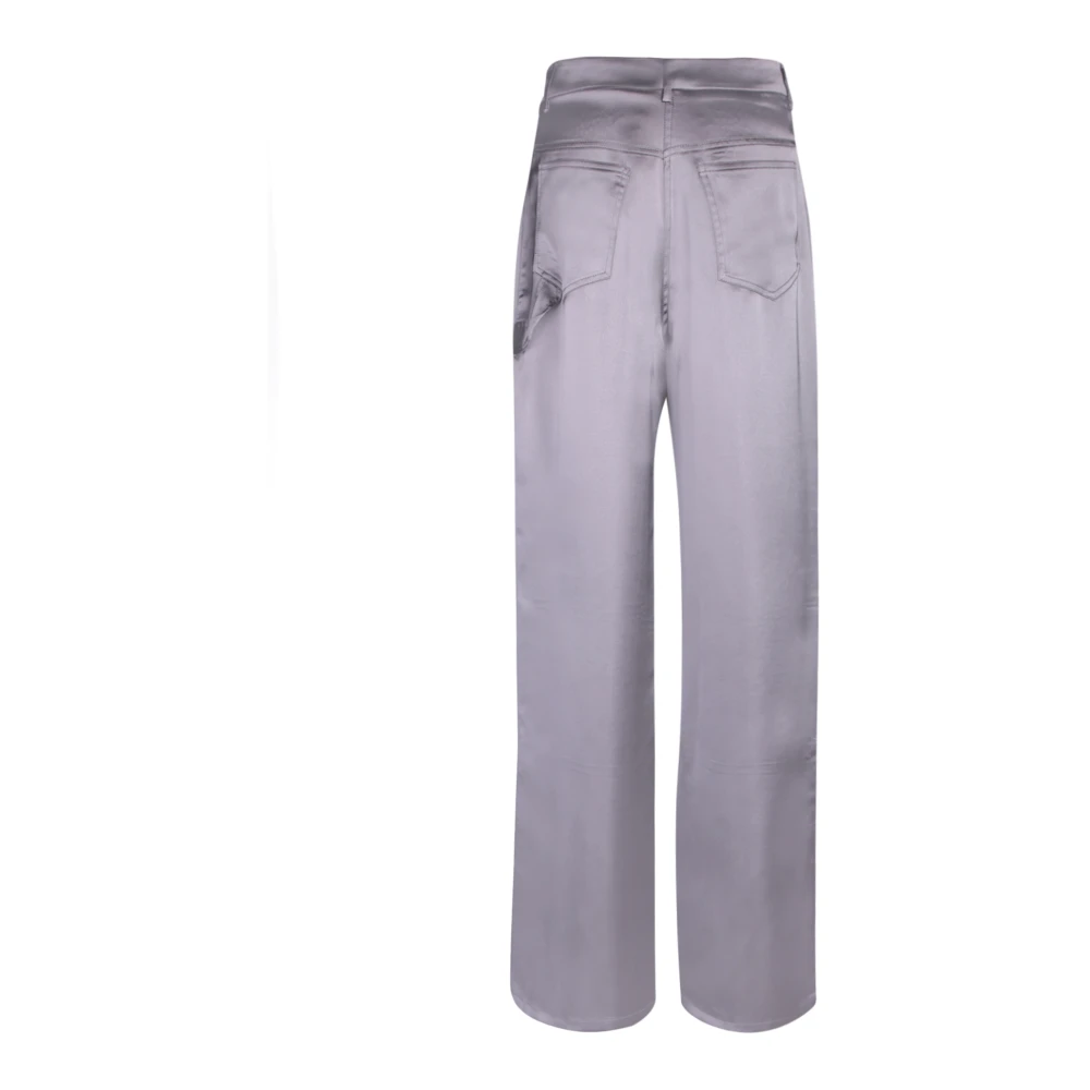 Blanca Vita Grijze Satijnen Broek Gray Dames